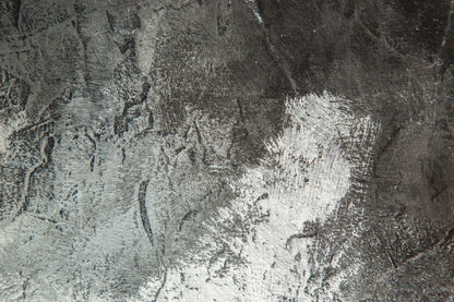 Dark Grey & White Abstract Design Print 100% Australian Made