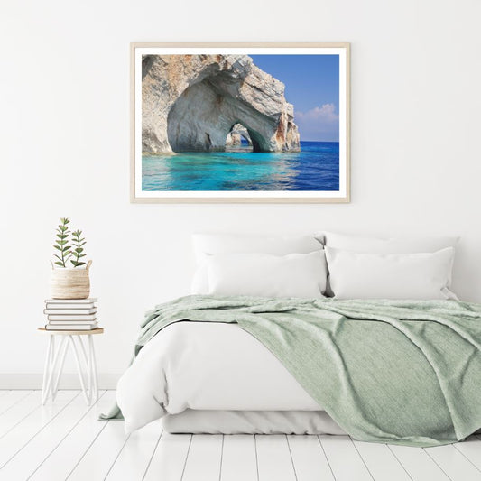 Sea Caves Scenery Photograph Home Decor Premium Quality Poster Print Choose Your Sizes