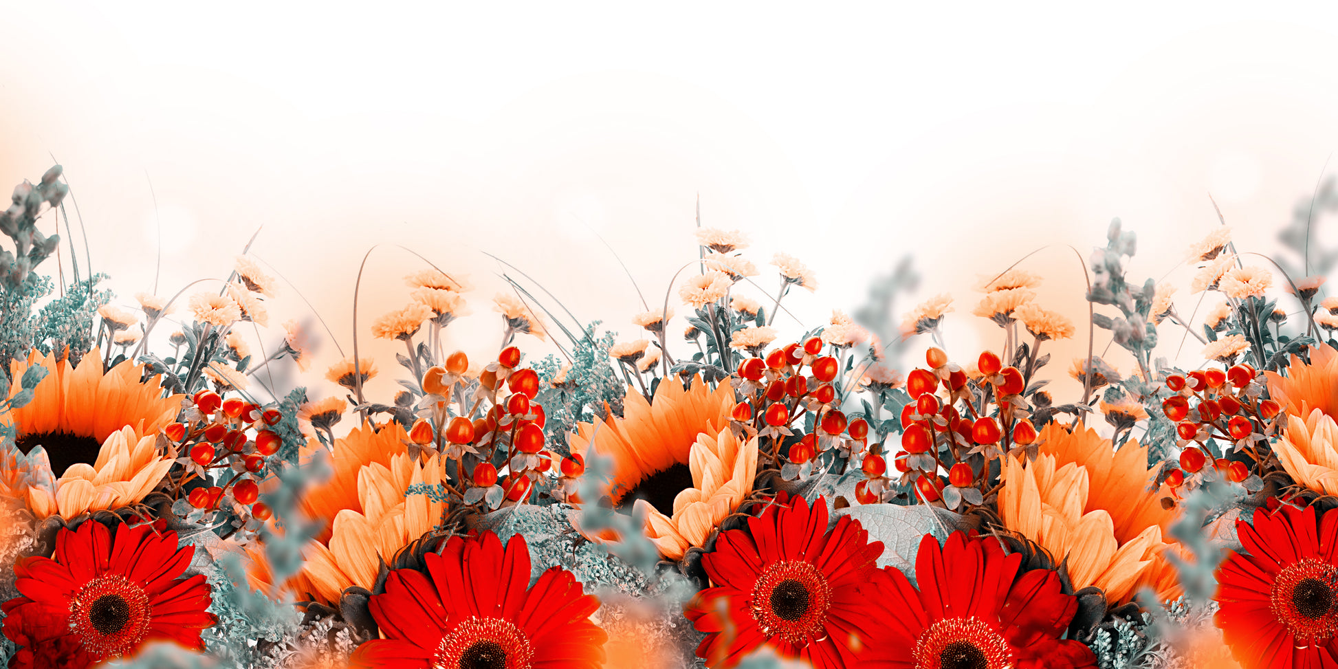 Colorful Floral Photograph Print 100% Australian Made