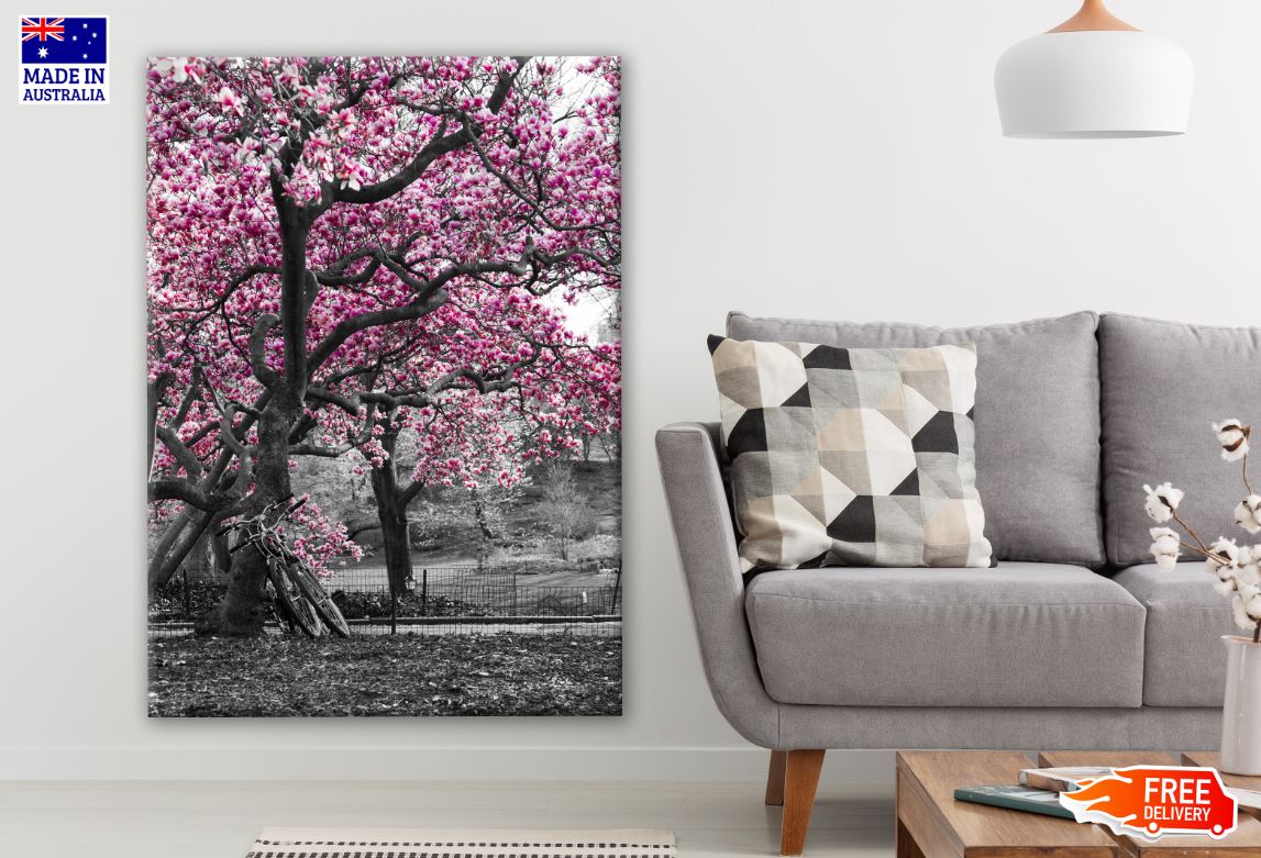 Purple Leafy Forest Photograph Print 100% Australian Made