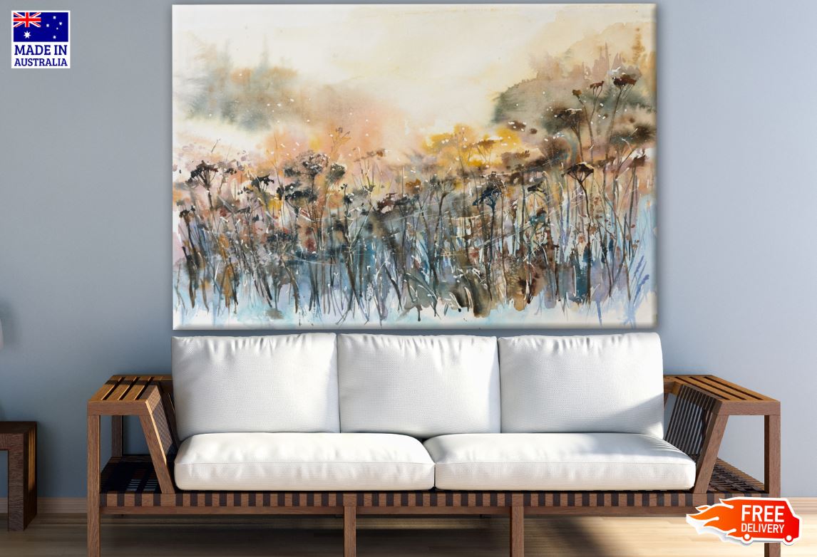 Forest Watercolor Painting Print 100% Australian Made