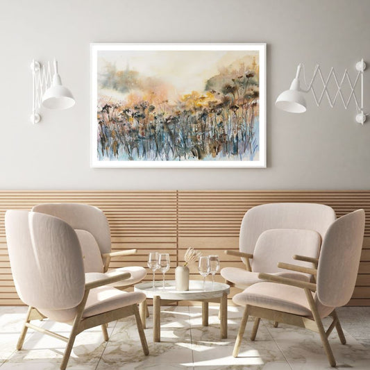 Flowers Colorful Oil Painting Home Decor Premium Quality Poster Print Choose Your Sizes