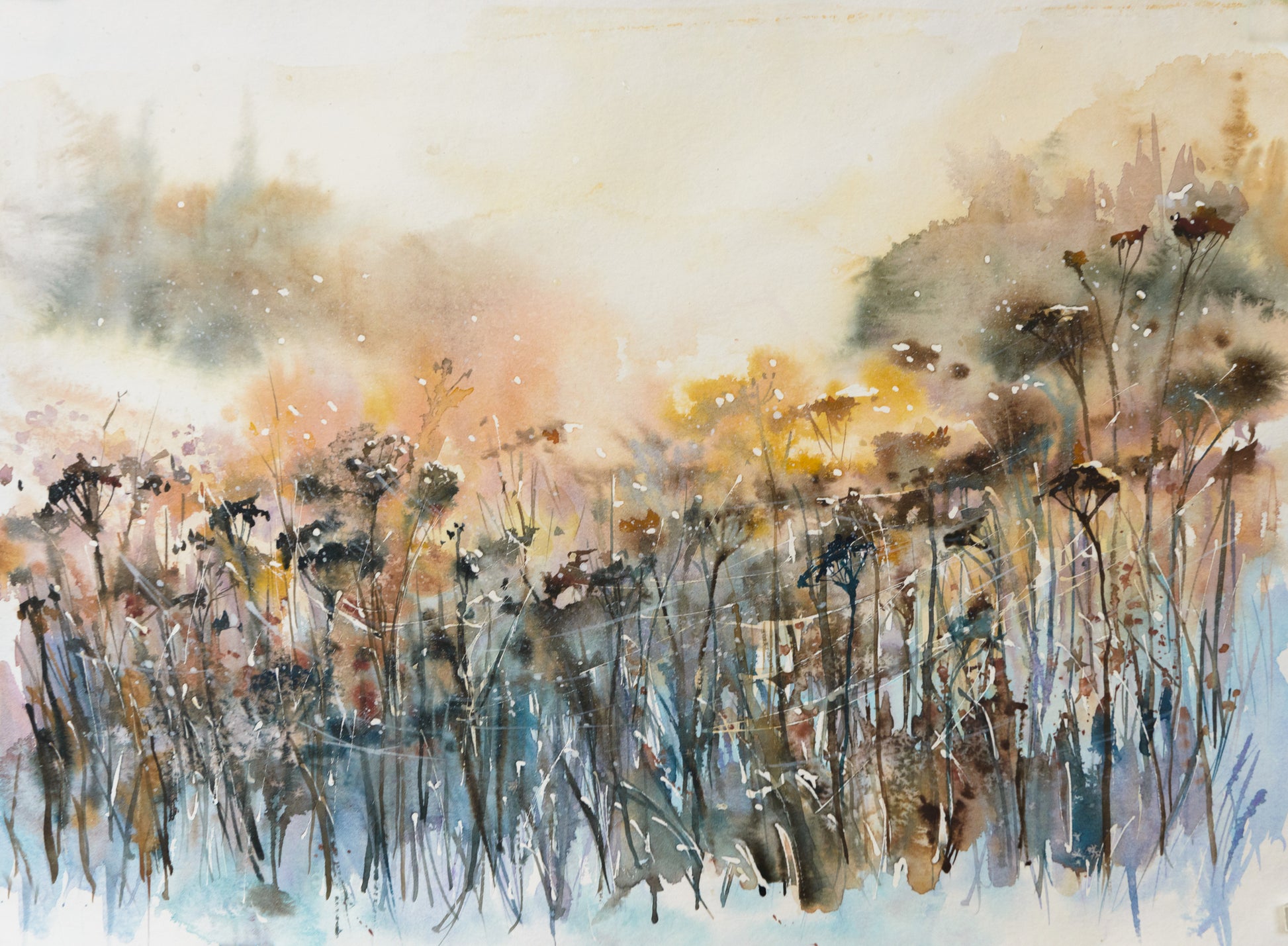 Forest Watercolor Painting Print 100% Australian Made