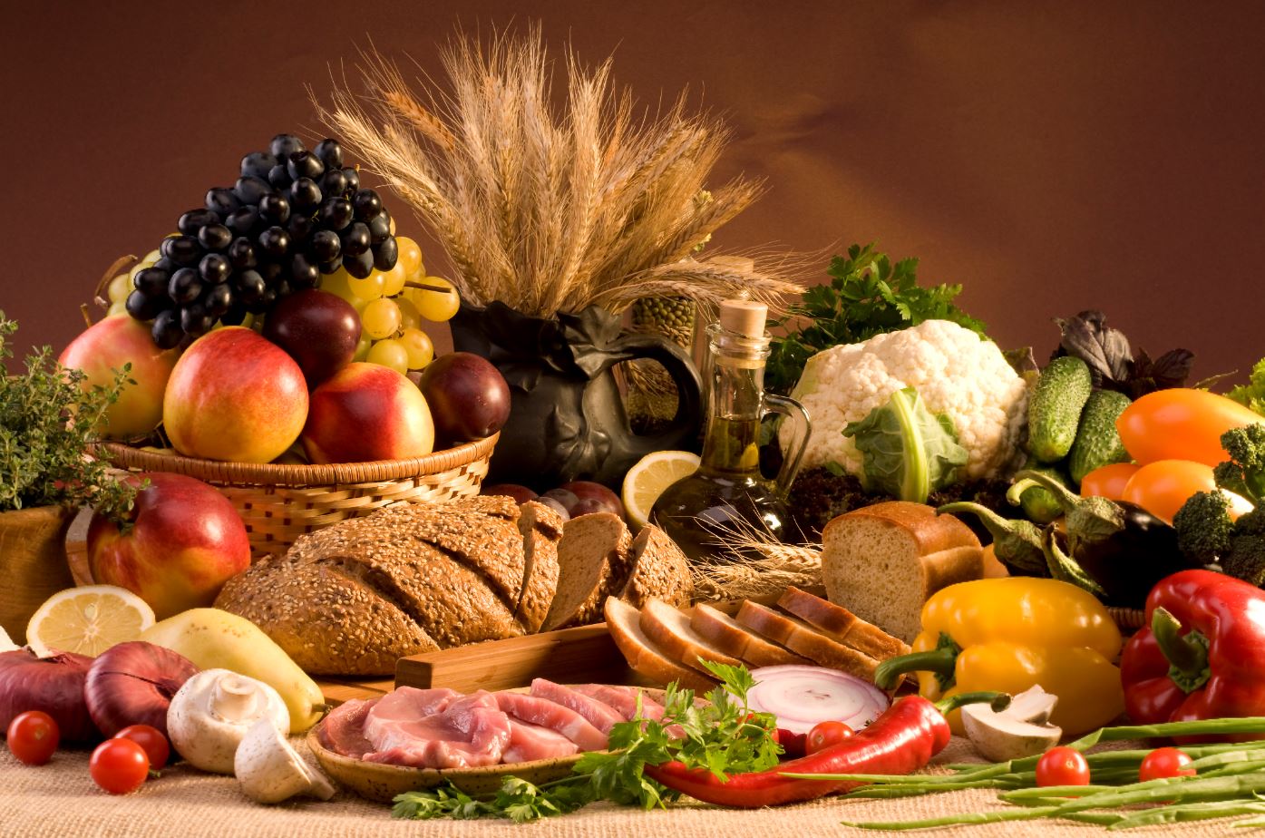 Bakery Foods & Fruits Photograph Print 100% Australian Made