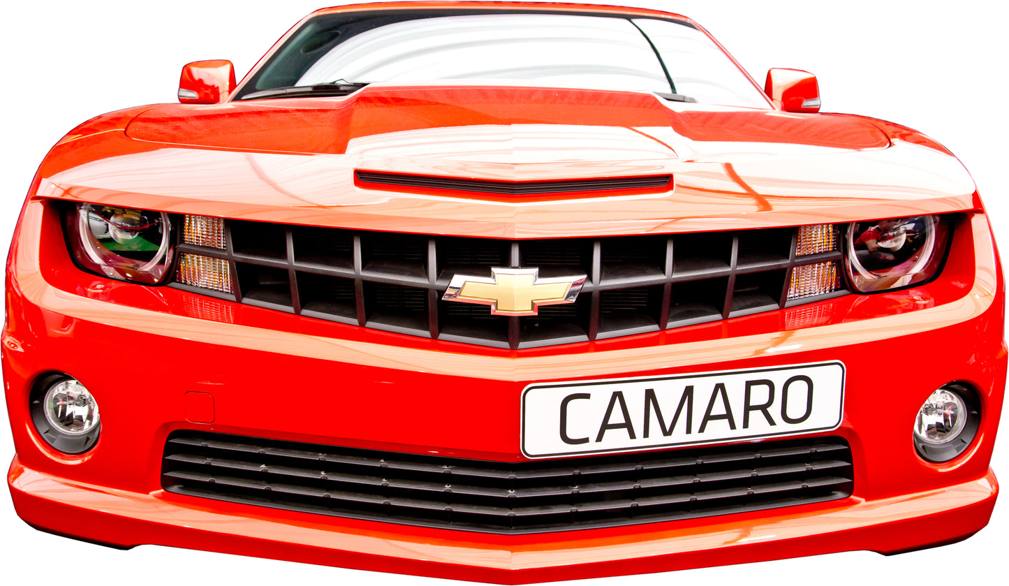 Red Camaro Car Vector Art Home Decor Premium Quality Poster Print Choose Your Sizes