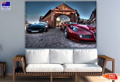 Sports Cars & House Photograph Print 100% Australian Made
