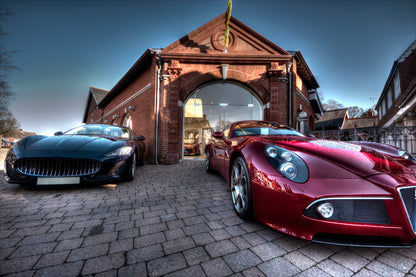 Super Cars Closeup Photograph Home Decor Premium Quality Poster Print Choose Your Sizes