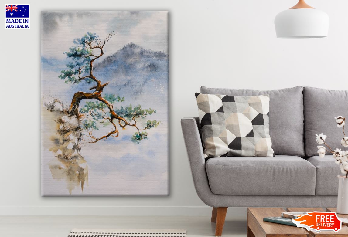 Nature Watercolor Painting Print 100% Australian Made