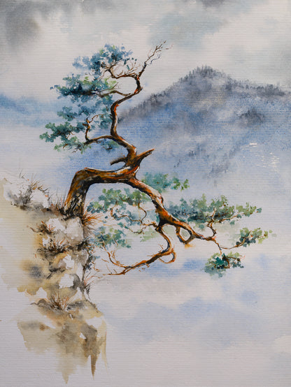 Nature Watercolor Painting Print 100% Australian Made