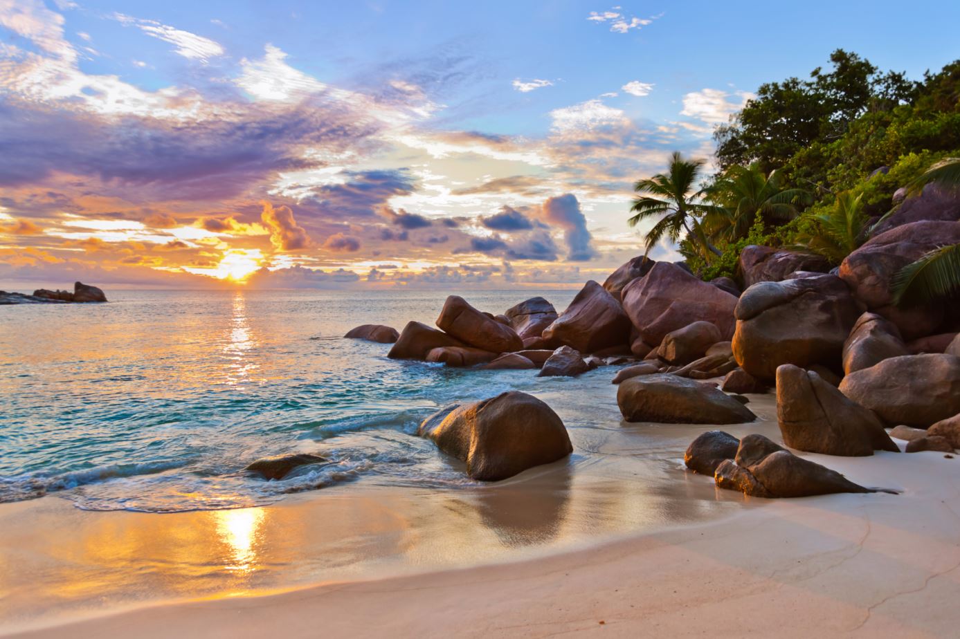 Sea Sunset Scenery Photograph Home Decor Premium Quality Poster Print Choose Your Sizes