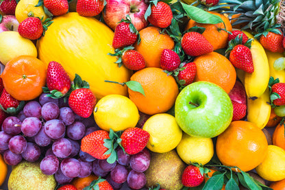 Fresh Fruit Closeup Photograph Print 100% Australian Made