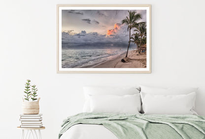 Sea Sunset Scenery Photograph Home Decor Premium Quality Poster Print Choose Your Sizes