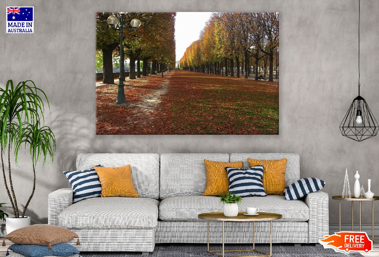 Kema Sakuranomiya Park During Autumn Photograph Print 100% Australian Made