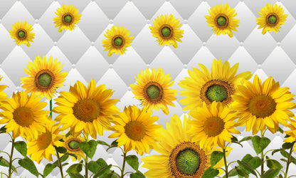 Sunflowers Vector Design Home Decor Premium Quality Poster Print Choose Your Sizes