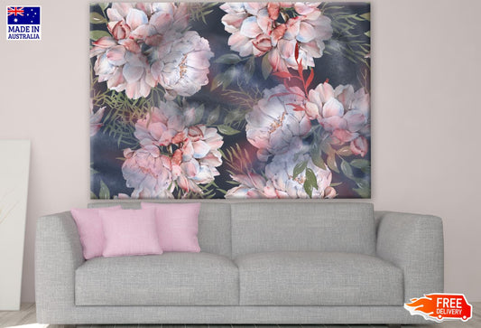 Colorful Watercolor Floral Design Print 100% Australian Made