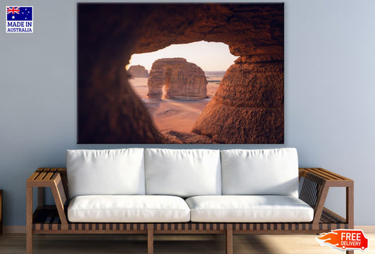 Valley Rock Cave Scenery View Photograph Print 100% Australian Made