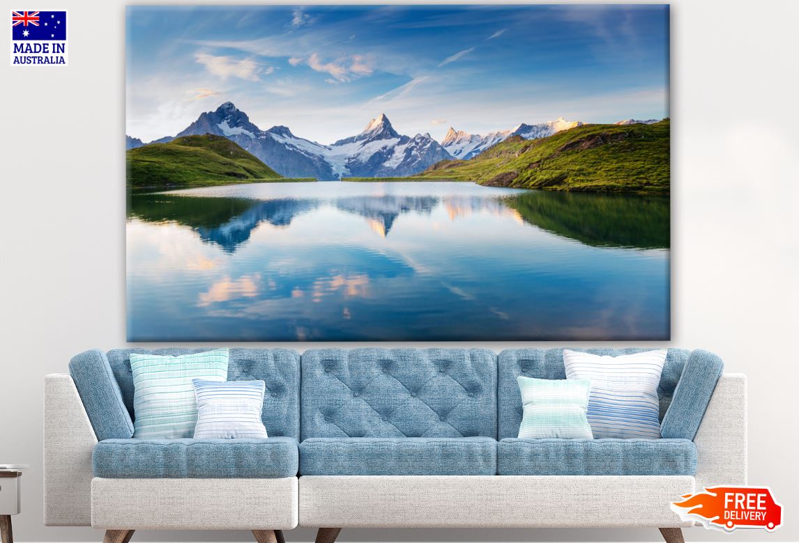 Stunning Lake & Mountain View Photograph Print 100% Australian Made