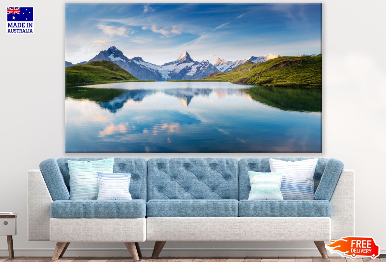 Mountain Lake & Forest View Photograph Print 100% Australian Made