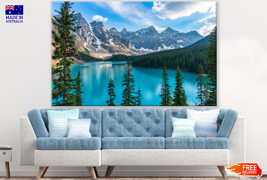 Mountain Lake & Forest View Photograph Print 100% Australian Made