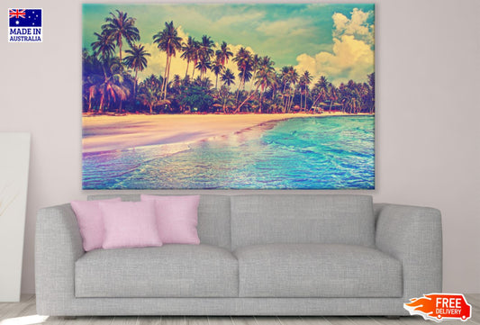 PalmTree Forest Near Beach Photograph Print 100% Australian Made