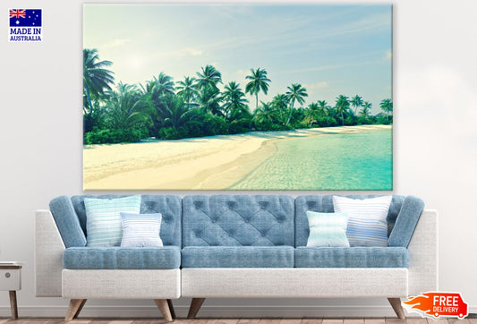 PalmTree Forest Near Beach Photograph Print 100% Australian Made