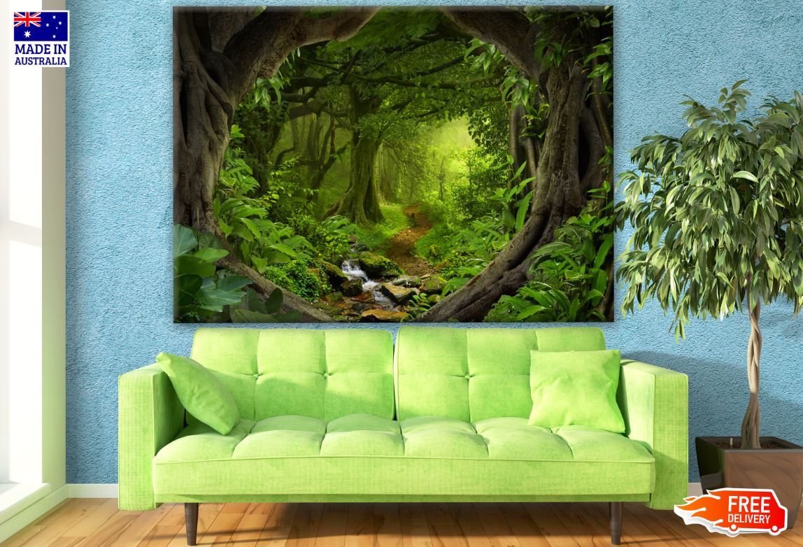 Deep Forest Photograph Print 100% Australian Made