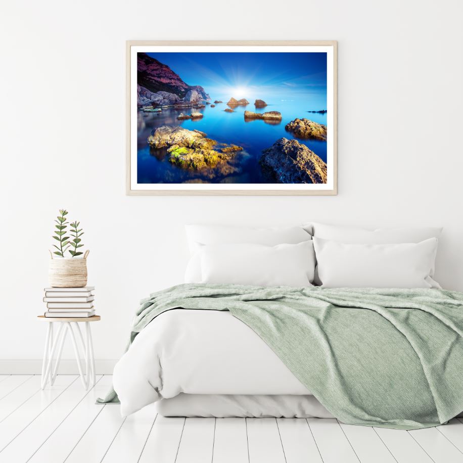 Sea Scenery Photograph Home Decor Premium Quality Poster Print Choose Your Sizes
