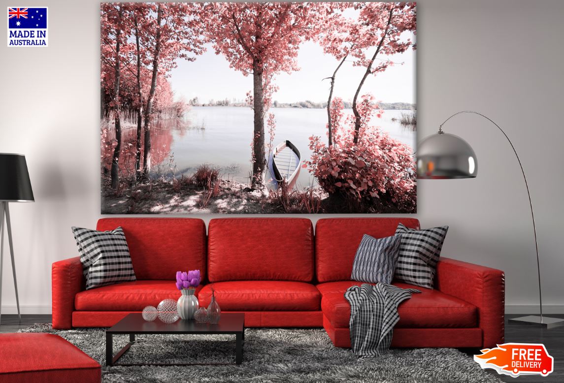 Autumn Forest & Lake Photograph Print 100% Australian Made