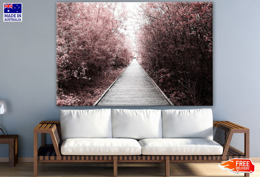 Rose Leafy Tree Forest Photograph Print 100% Australian Made