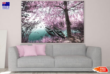Lake Near Forest Scenery Photograph Print 100% Australian Made