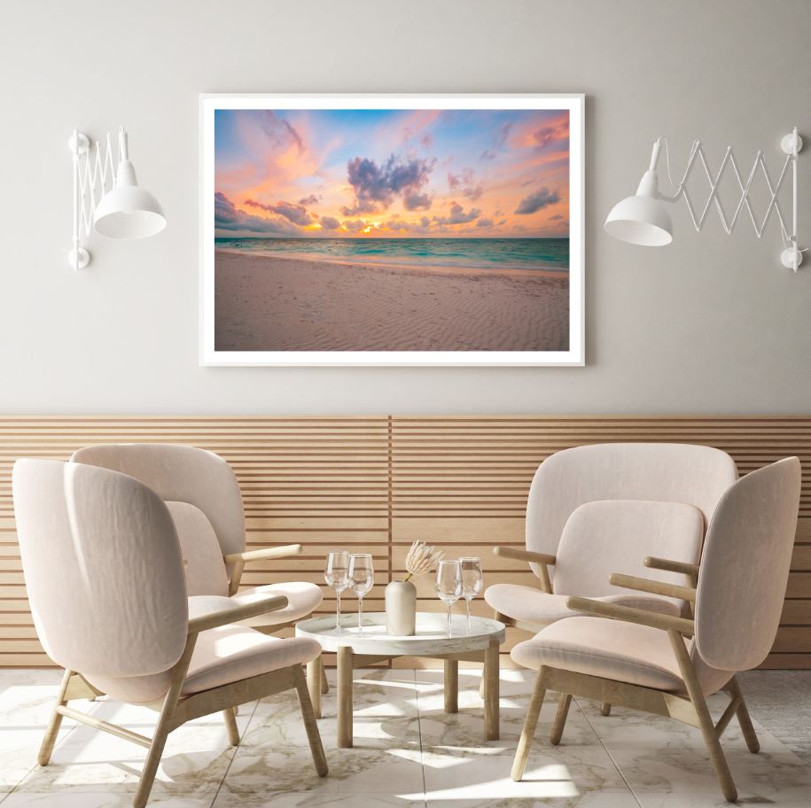 Sea Scenery Photograph Home Decor Premium Quality Poster Print Choose Your Sizes