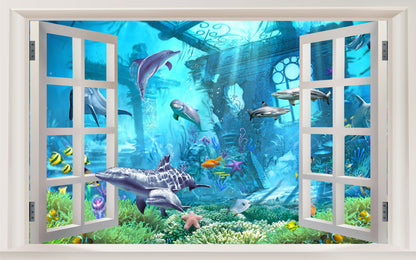 Underwater Fish Digital Art Design Print 100% Australian Made