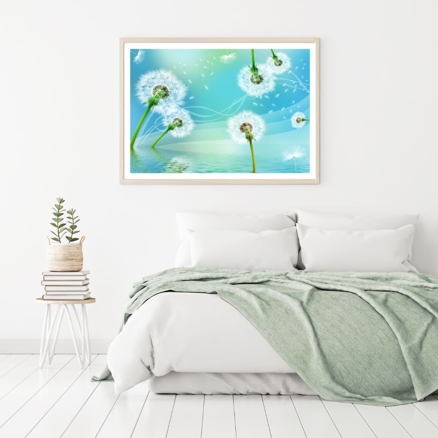 Lavender Flowers Closeup View Home Decor Premium Quality Poster Print Choose Your Sizes