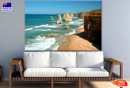 Cliff & Sea View Photograph Print 100% Australian Made