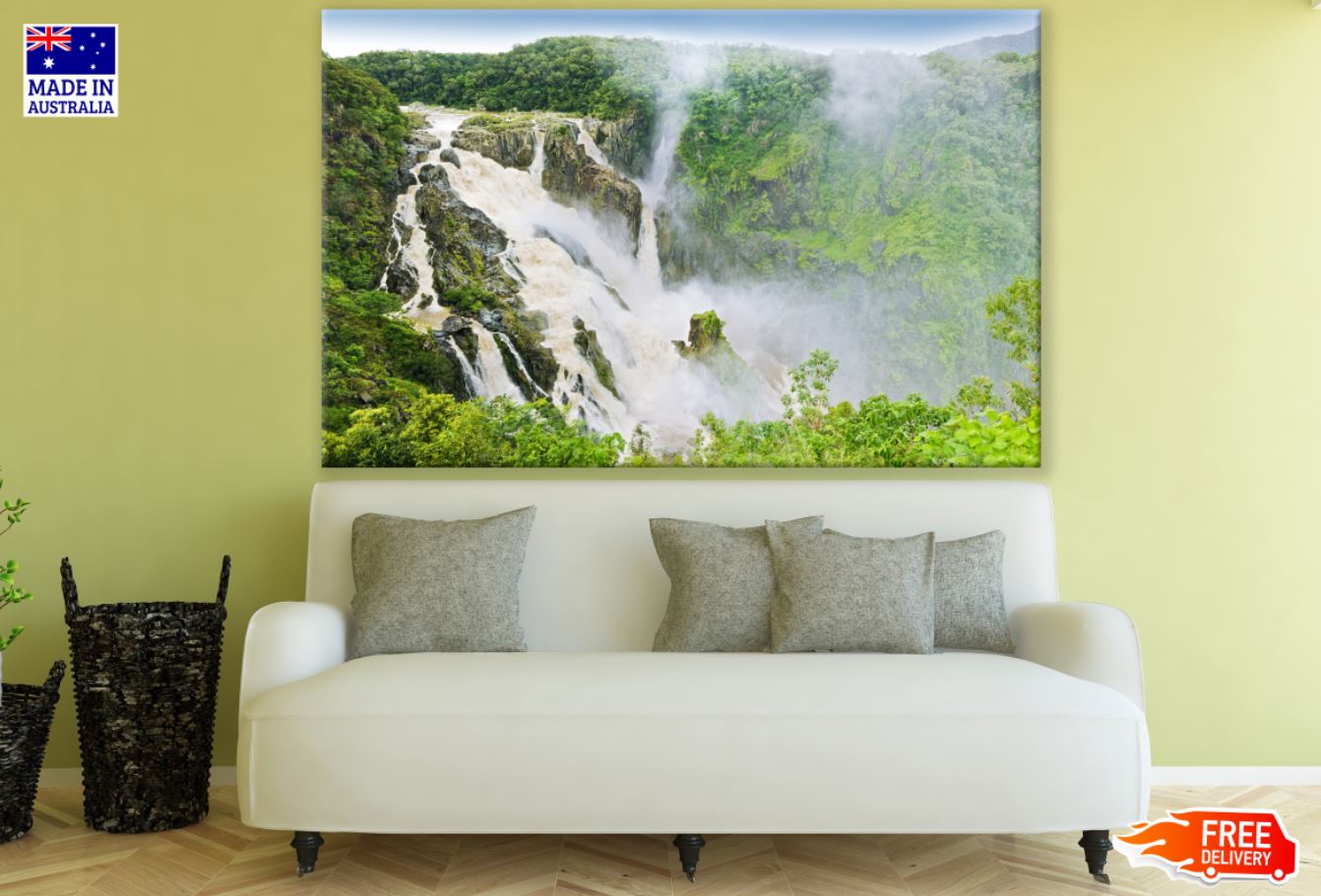 Waterfall Scenery Photograph Print 100% Australian Made