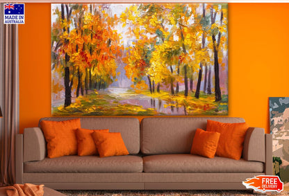 Colorful Nature Watercolor Painting Print 100% Australian Made