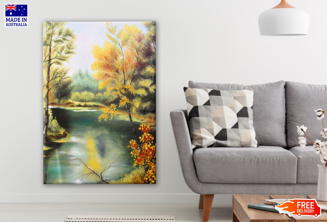 Nature Watercolor Painting Print 100% Australian Made