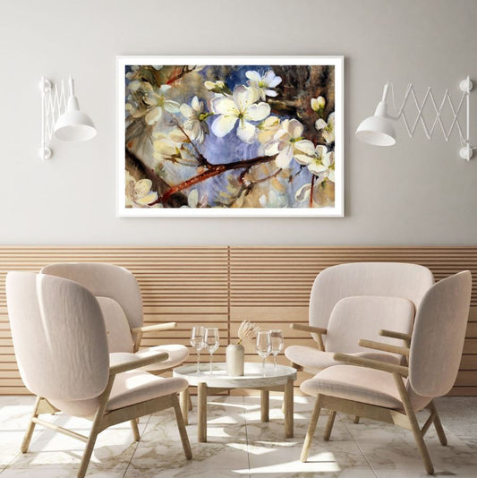 Colorful Flowers Oil Painting Home Decor Premium Quality Poster Print Choose Your Sizes