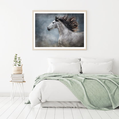 Horse Portrait Oil Painting Home Decor Premium Quality Poster Print Choose Your Sizes