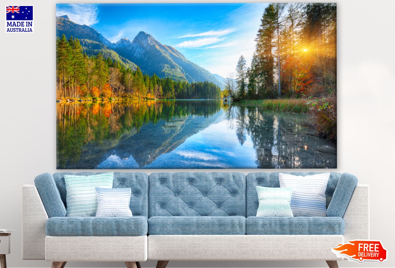 Lake & Forest Scenery Photograph Print 100% Australian Made
