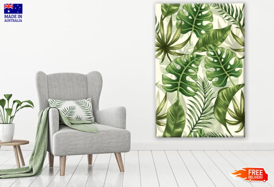 Leaves Abstract Design Print 100% Australian Made