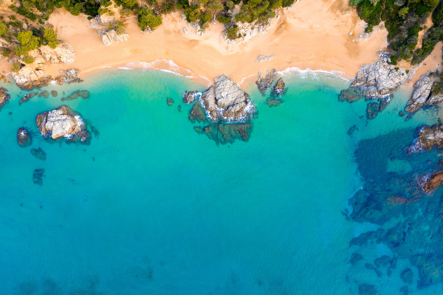 Sea Beach Aerial View Photograph Print 100% Australian Made