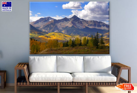 Mountain View Scenery Photograph Print 100% Australian Made