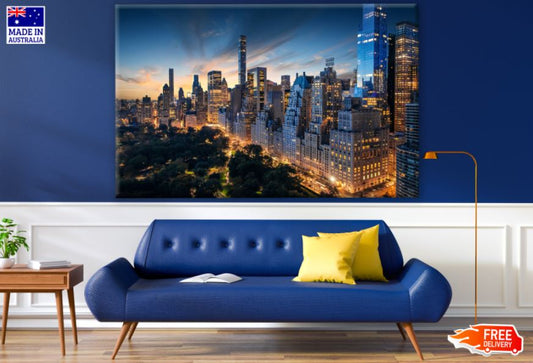 City Night View Photograph Print 100% Australian Made