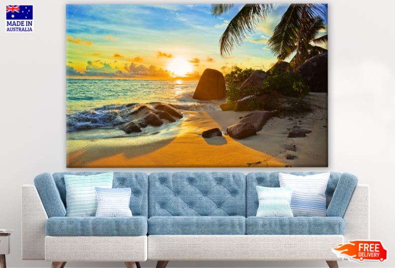 Sunrise Sea Scenery Photograph Print 100% Australian Made