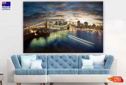 City & Sea Scenery Photograph Print 100% Australian Made