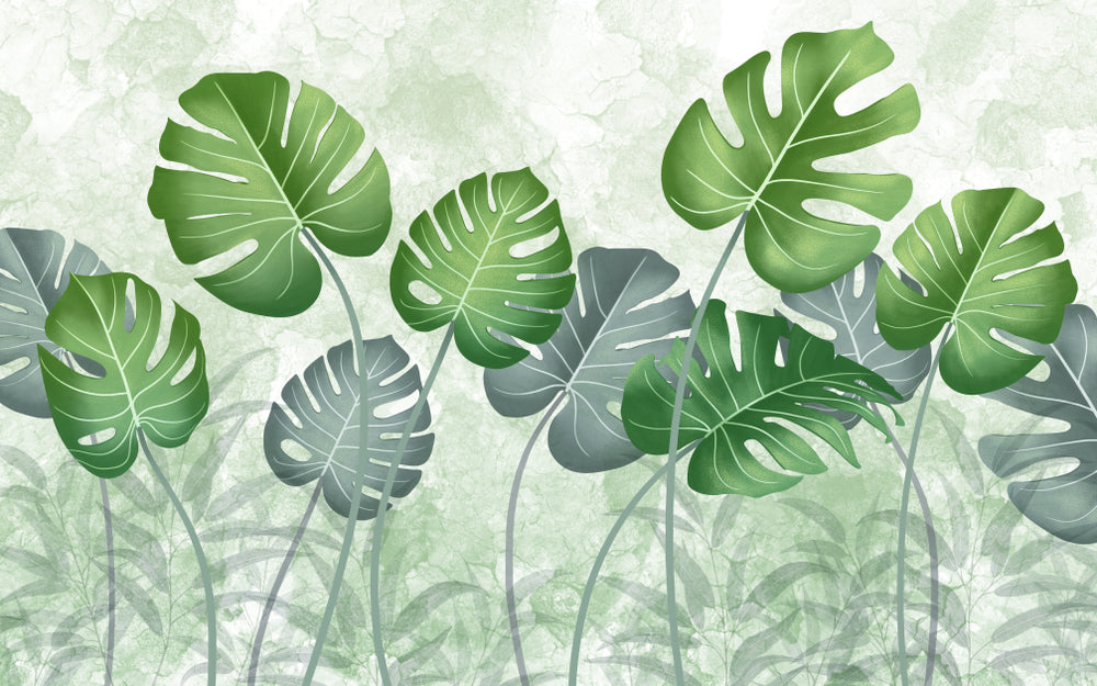 Leaves Abstract Design Print 100% Australian Made
