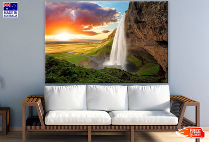 Waterfall & Nature Scenery Photograph Print 100% Australian Made
