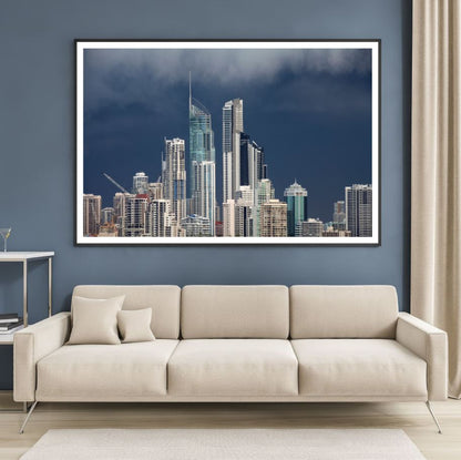 Buildings Sky View Photograph Home Decor Premium Quality Poster Print Choose Your Sizes