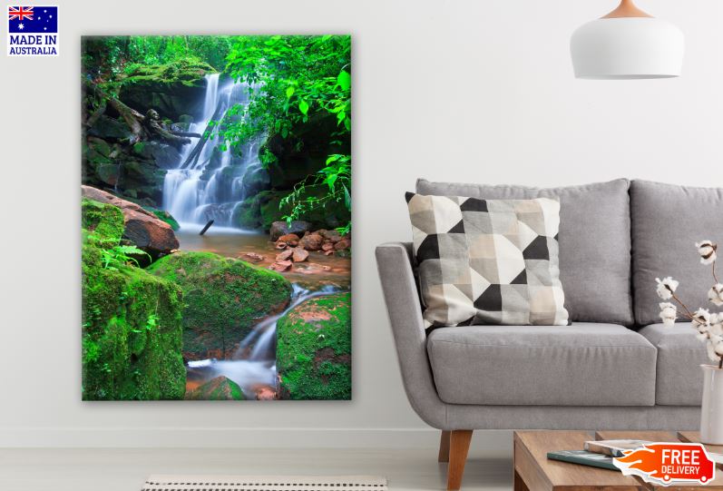 Waterfall Scenery Photograph Print 100% Australian Made